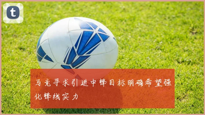 马竞寻求引进中锋目标明确希望强化锋线实力